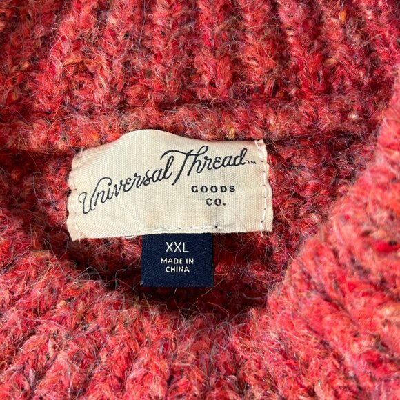 Universal Thread Mock Neck Cable Knit Cropped Sweater plus size XXL - Picture 5 of 10